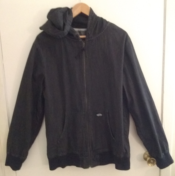 VAN'S "Off The Wall" Other - Van's Black Denim Jacket UNISEX